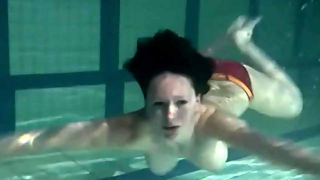 Bikini stripped from girl in the pool