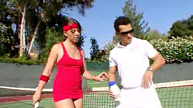 Penny Flame fucked by her tennis coach