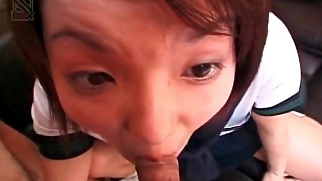 Japanese blowjob video with sexy facial finish